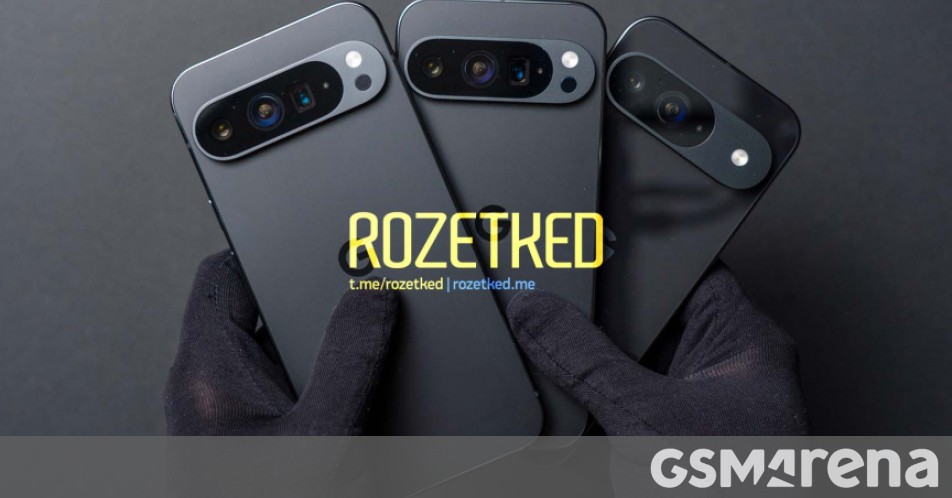 Google Pixel 9, Pixel 9 Pro, and Pixel 9 Pro XL all leak in live hands-on images – GSMArena.com news – GSMArena.com