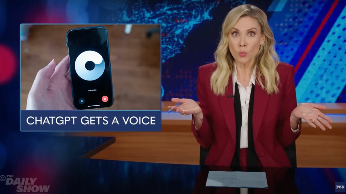 ‘The Daily Show’ mocks the horniness of ChatGPT’s AI voice assistant – Mashable