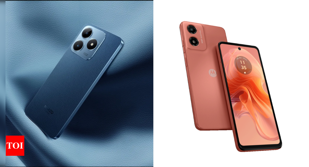 Realme Narzo N63 vs Moto G04s: How the two entry-level smartphones compare – The Times of India